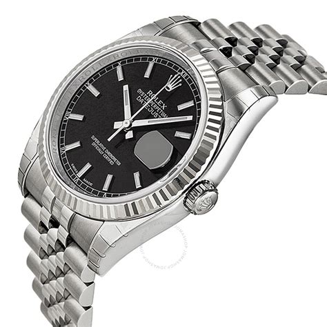 stainless steel men rolex oyster perpetual|rolex oyster perpetual black price.